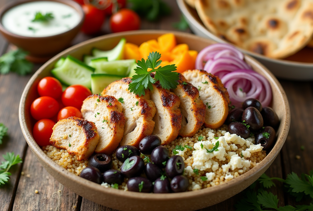 Mediterranean Chicken Bowl